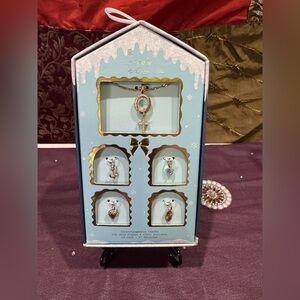 A New Day Gold and Silver Charm Necklace Set